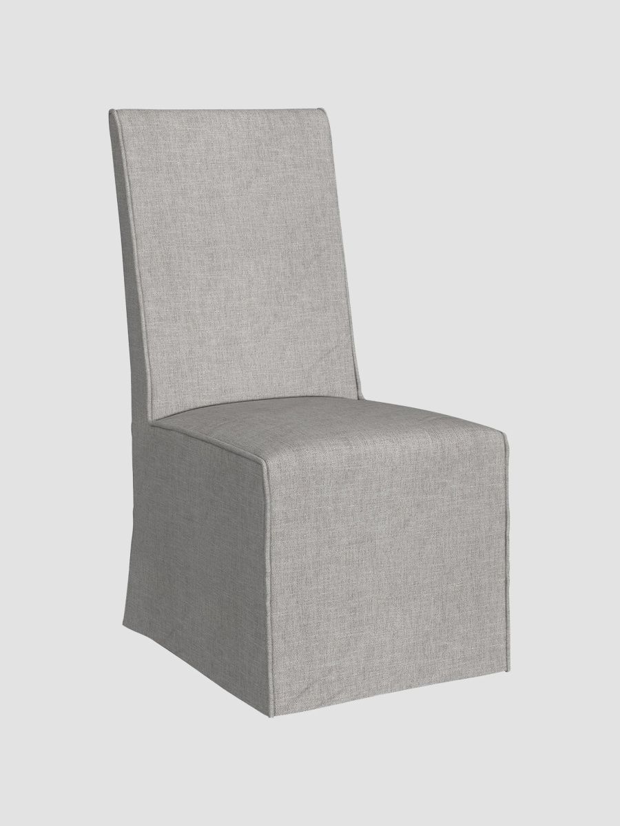 2-Piece Emmy Dining Chair Set - Light Grey