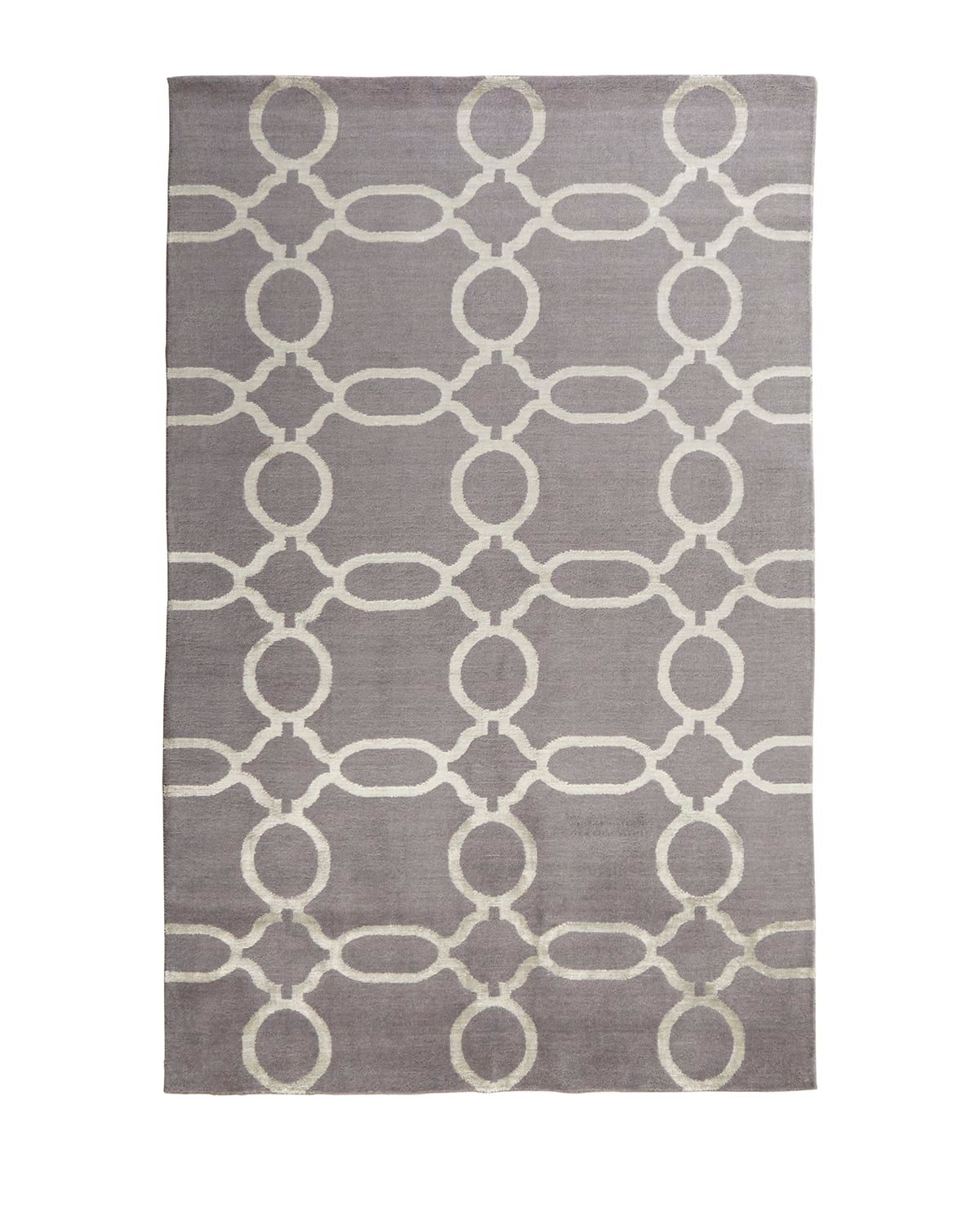 Gray Links Rug, 9 & apos; x 12 & apos;
