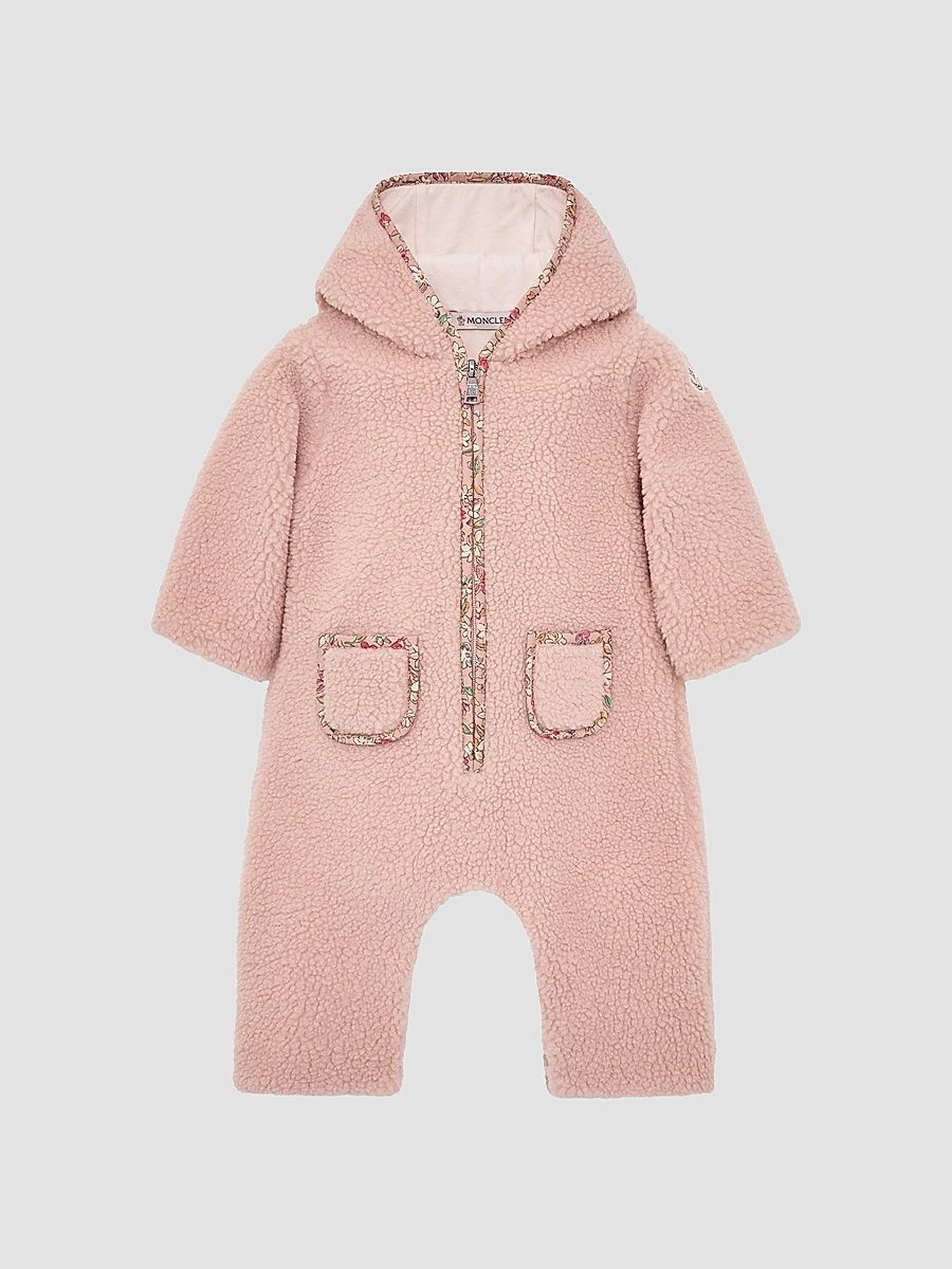 Baby Girl's Romper in Teddy - Pink - Size 18 Months
