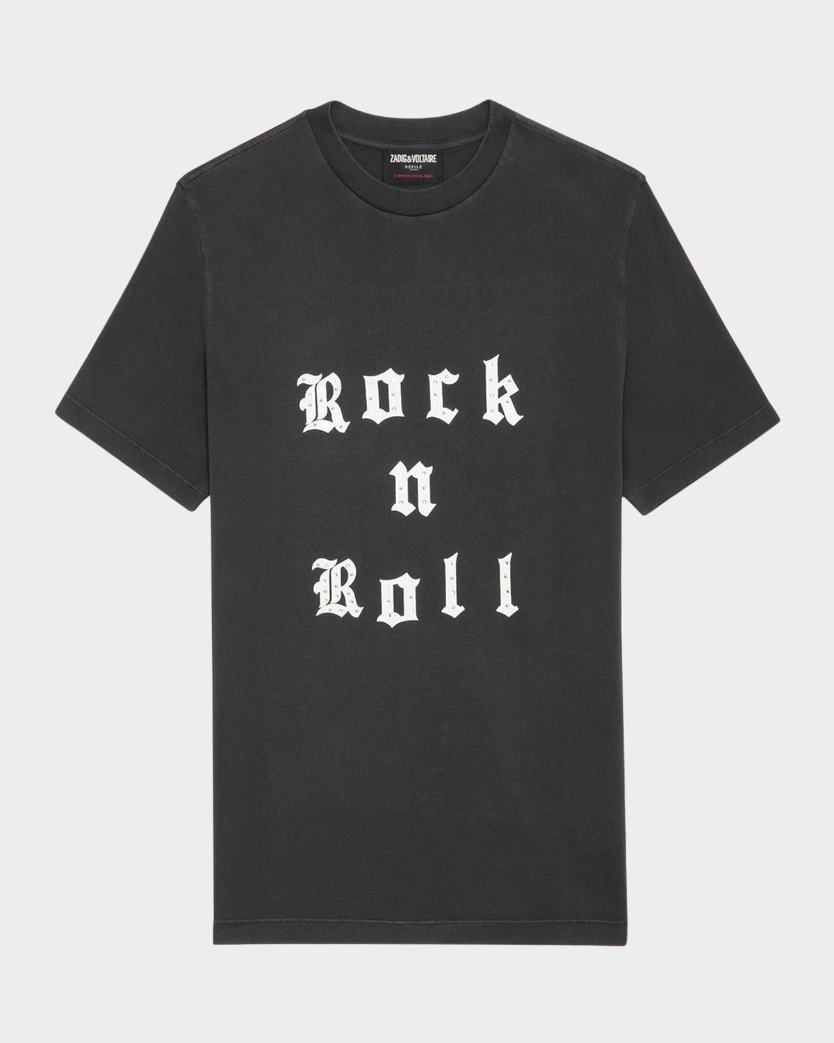 Edwin Embellished Rock n Roll T-Shirt