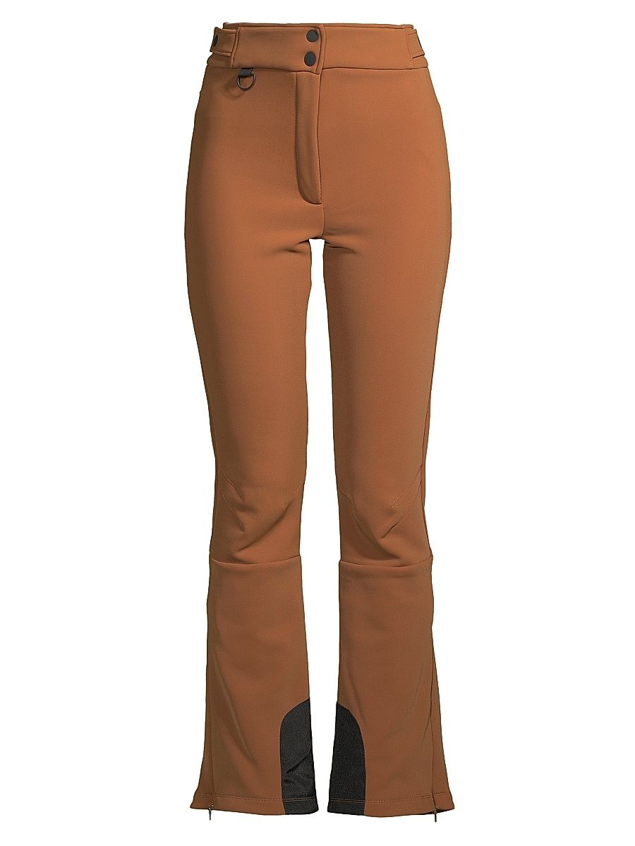 Women's St Moritz Boot-Cut Ski Pants - Chestnut - Size Large