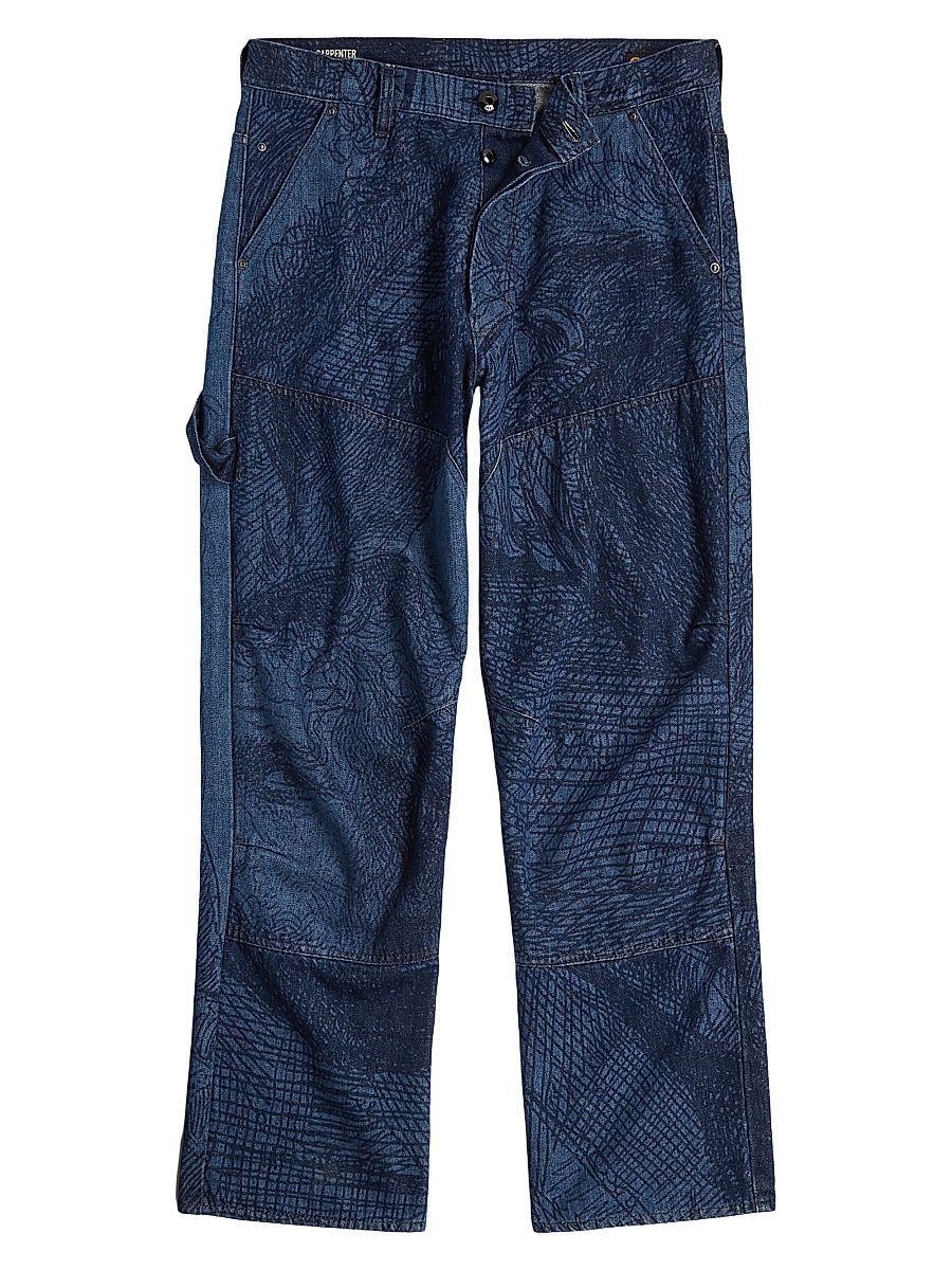 Men's Carpenter 3D Relaxed Rembrandt Pants - Rembrandt Lasered - Size 34