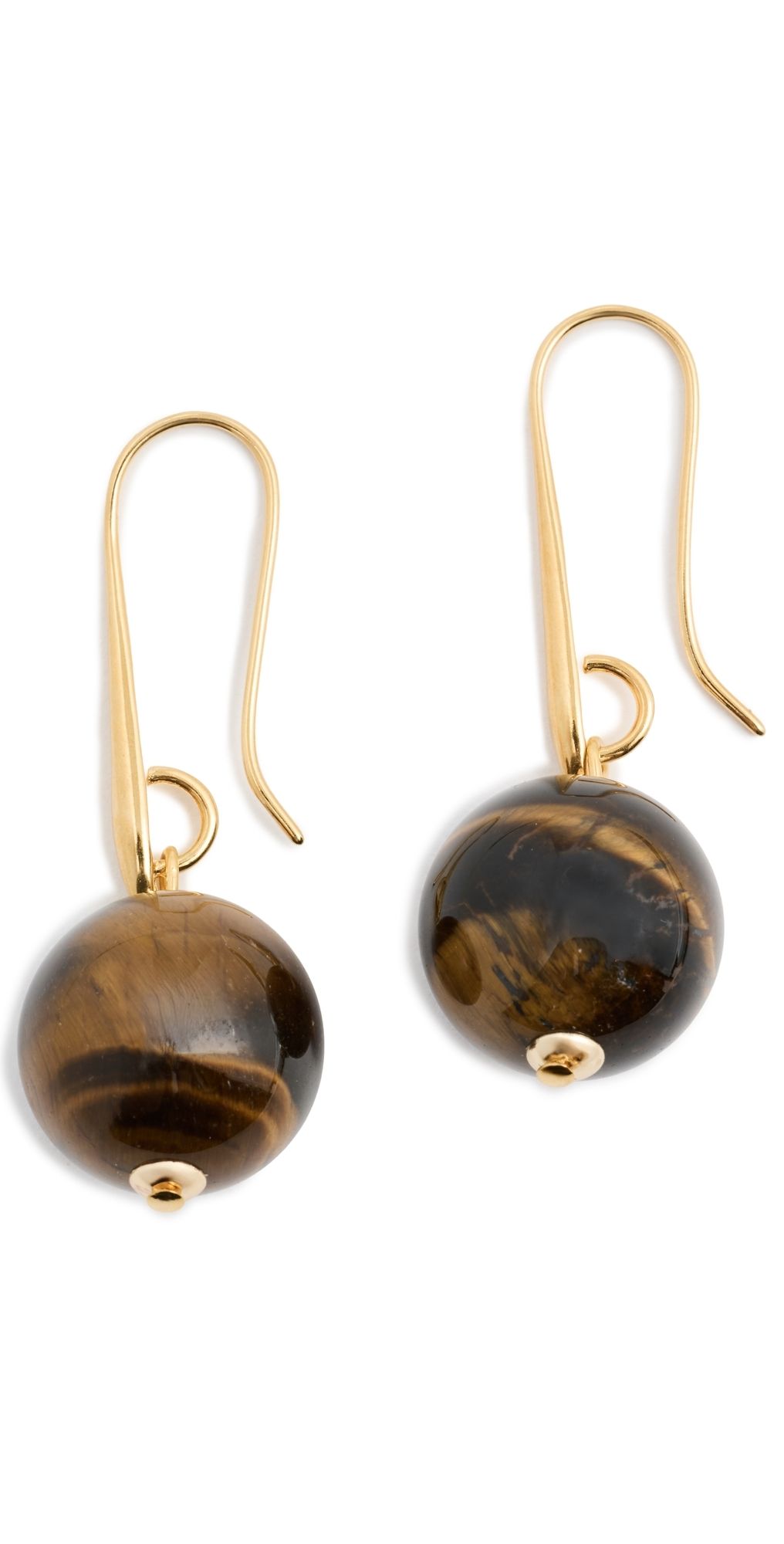 Jennifer Behr Serenity Earrings Tiger's Eye One Size