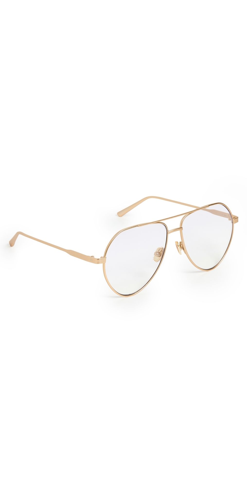 Elisa Johnson Sam Sunglasses Gold One Size