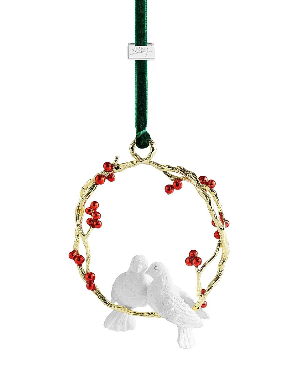 Holiday Turtle Dove Ornament
