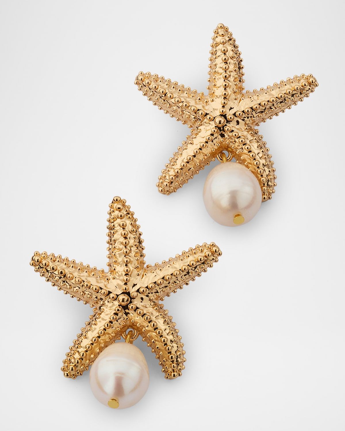 Sandy Earrings with Pearls