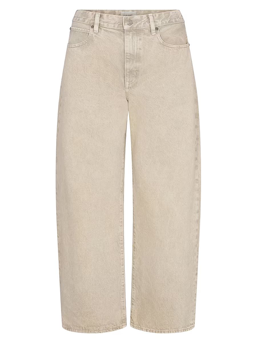 Women's The Bow Barrel-Leg Jeans - Tabby - Size 33