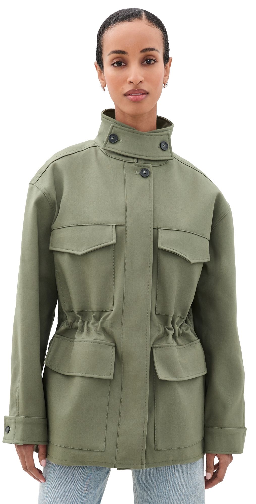 ANINE BING Sahara Jacket Army Green XL