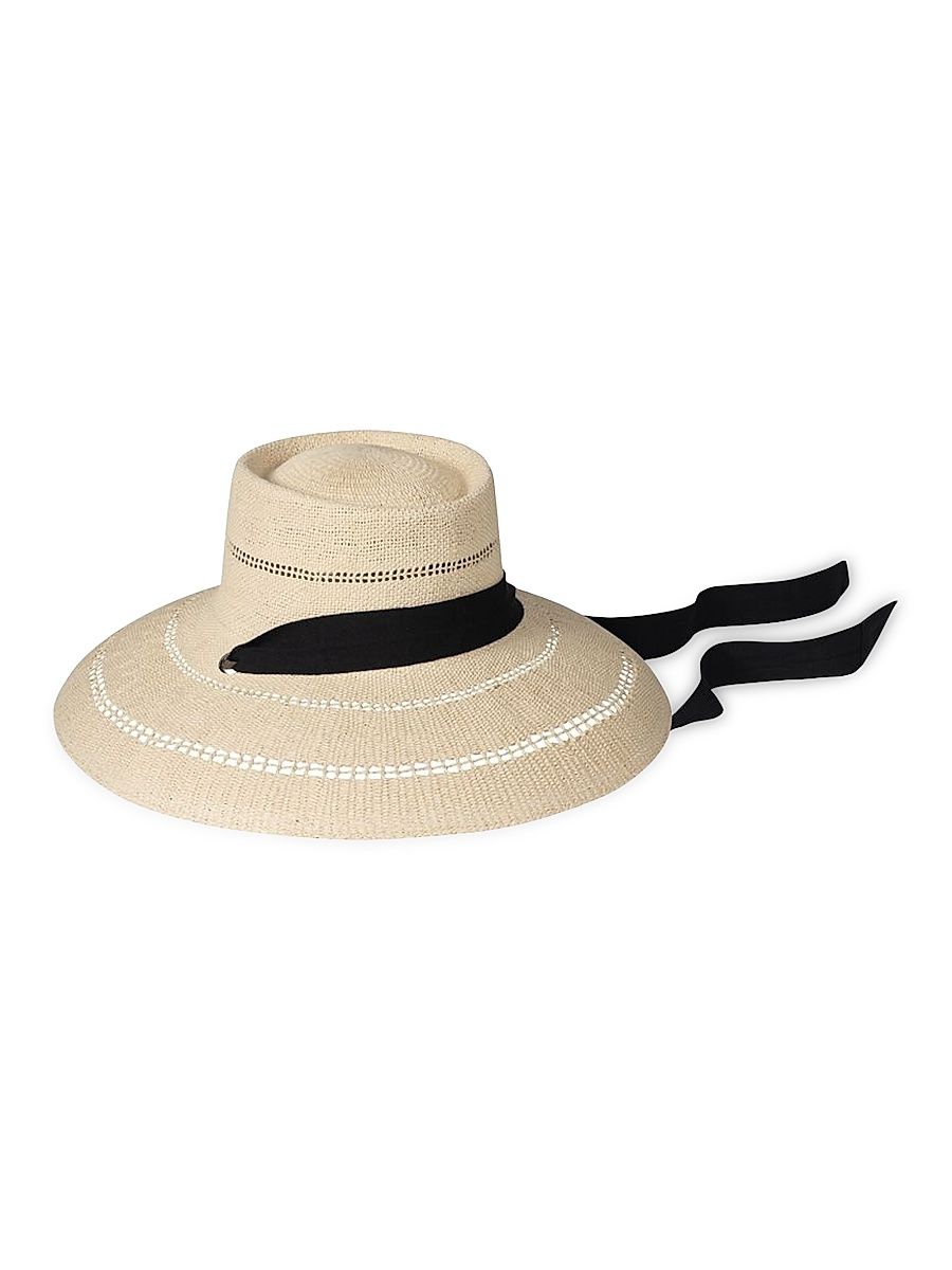 Women's Memoirs Paloma Sun Hat - Cream - Size Large