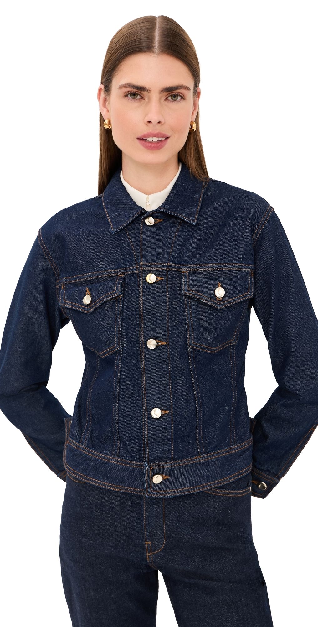 Ossou Hitch Trucker Jacket SABLE WASH S