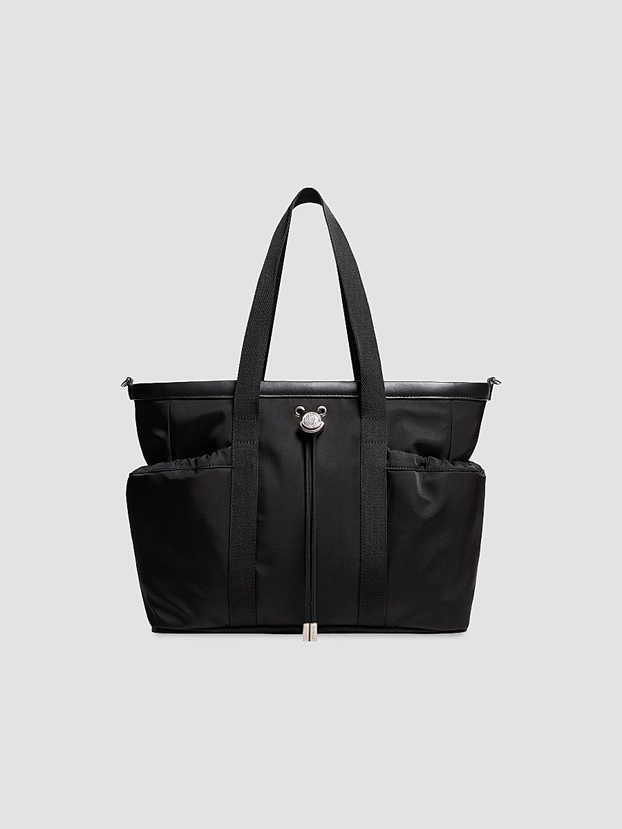 Men's Diaper Bag in Nylon - Black