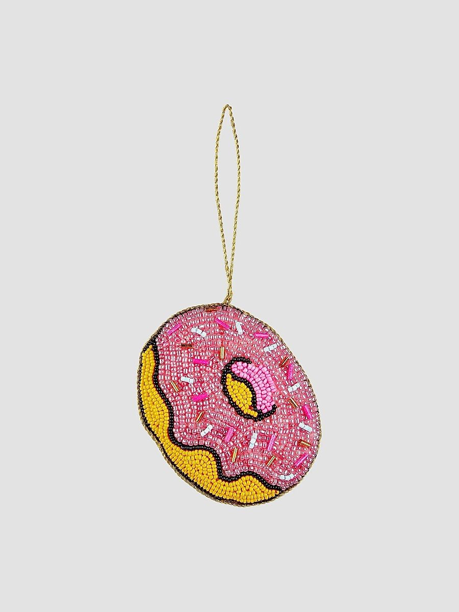 Donut Beaded Ornament