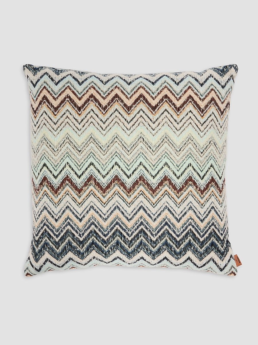 Forest Throw Pillow - Blue Multicolor