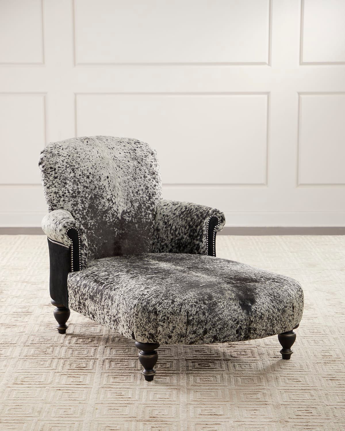 Aurora Hairhide Chaise