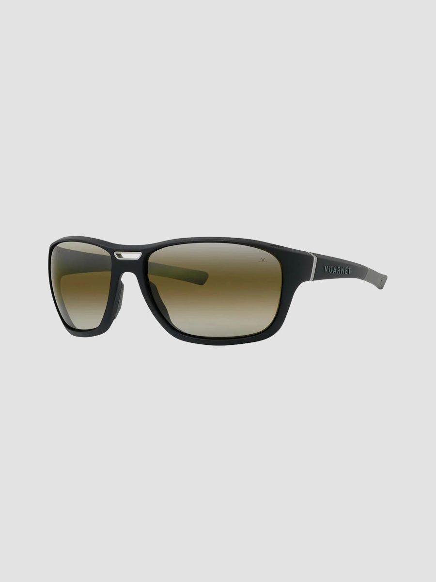 Vuarnet Men's Outdoor-Racing 64MM Mirrored Rectangular Sunglasses - Black