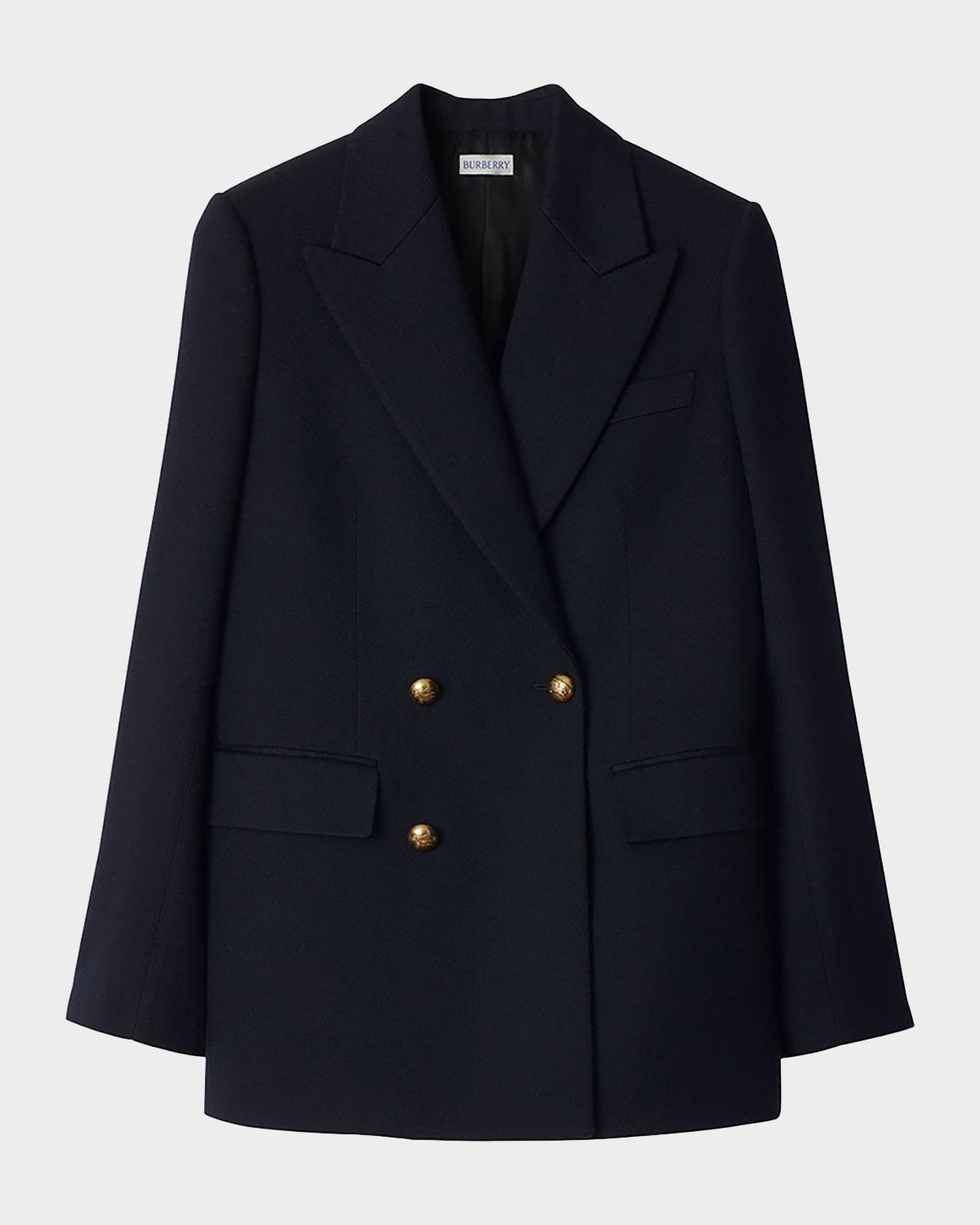 Double-Breasted Wool Jacket