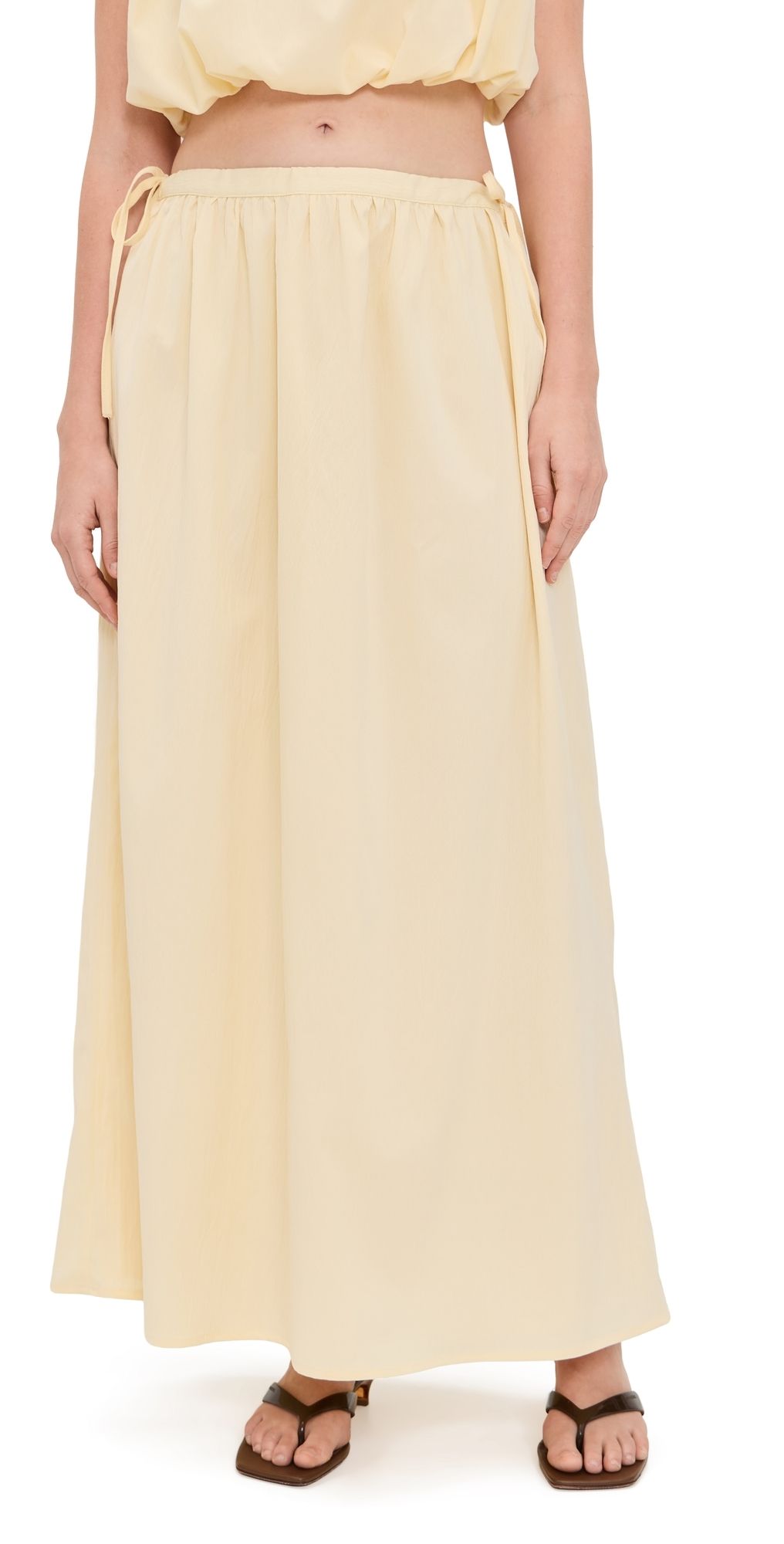 4th & Reckless Tayla Skirt Cream XS