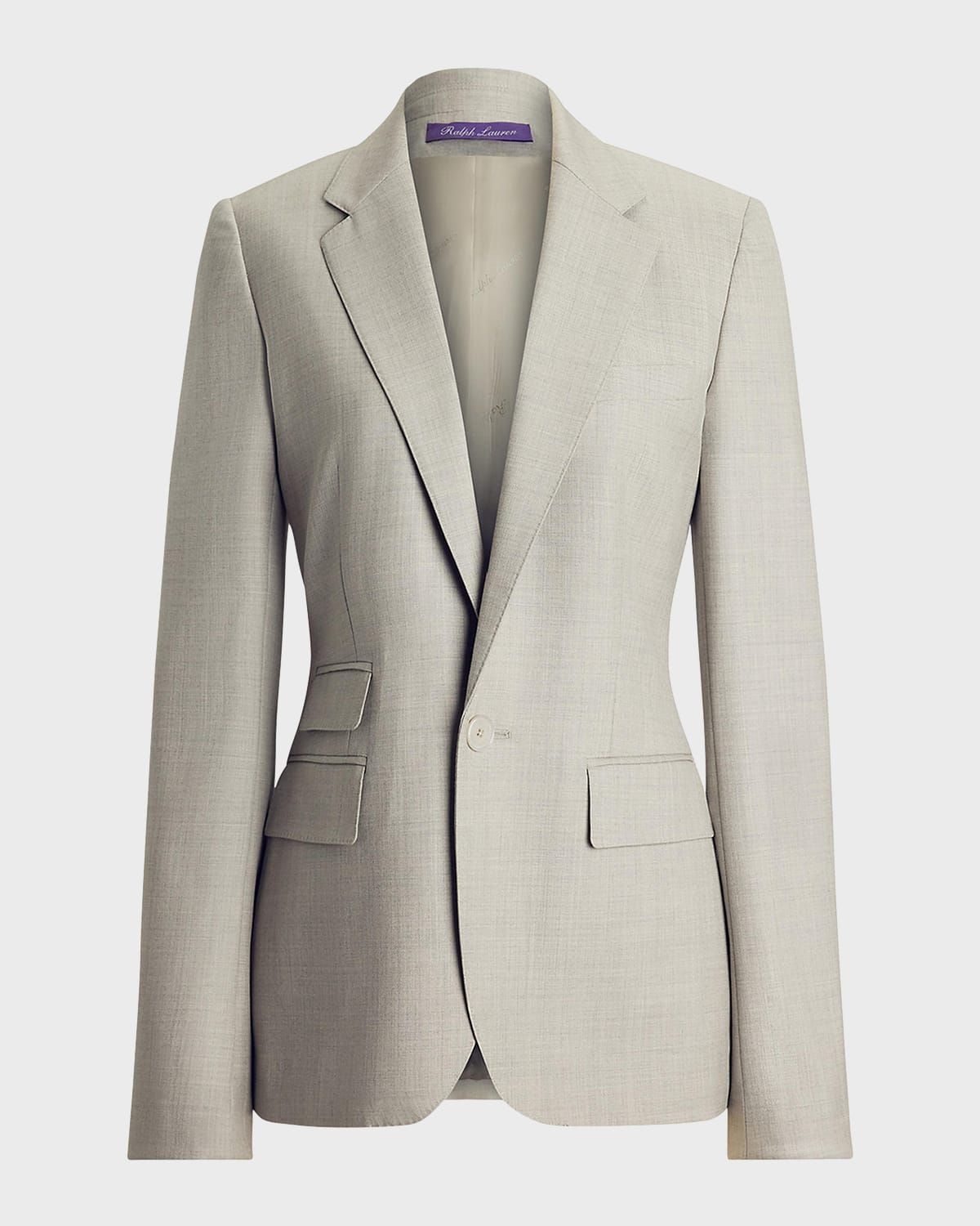 Russel Wool Single-Breasted Jacket