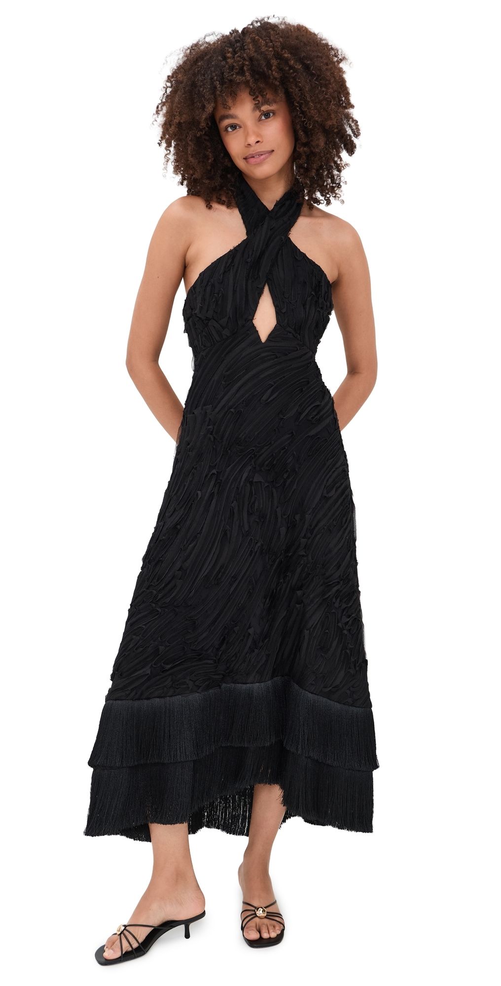 ALEXIS Ambrosio Dress Black M