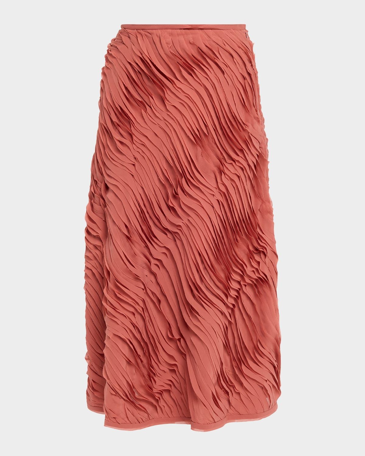 Amiko Chiffon Midi Skirt