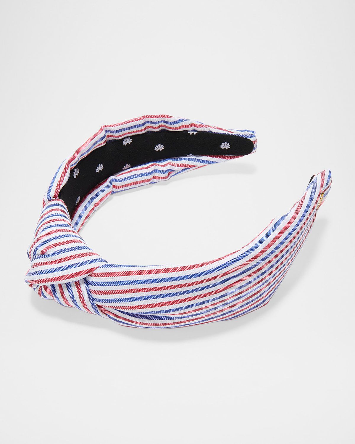 Knotted Stripe Cotton Headband