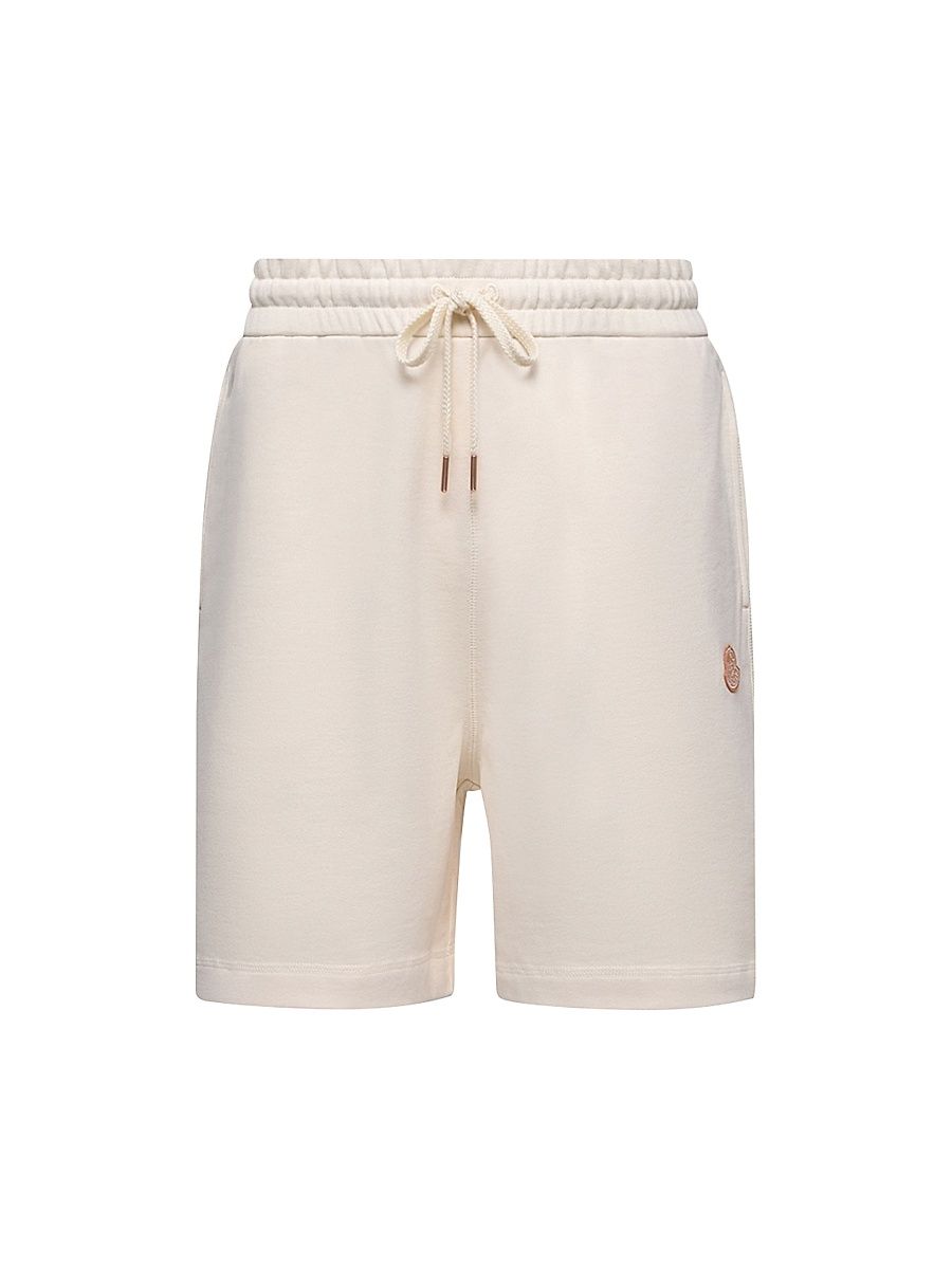Men's Moncler x Gilga Farm by Donald Glover Shorts in Cotton - White Ivory - Size Medium