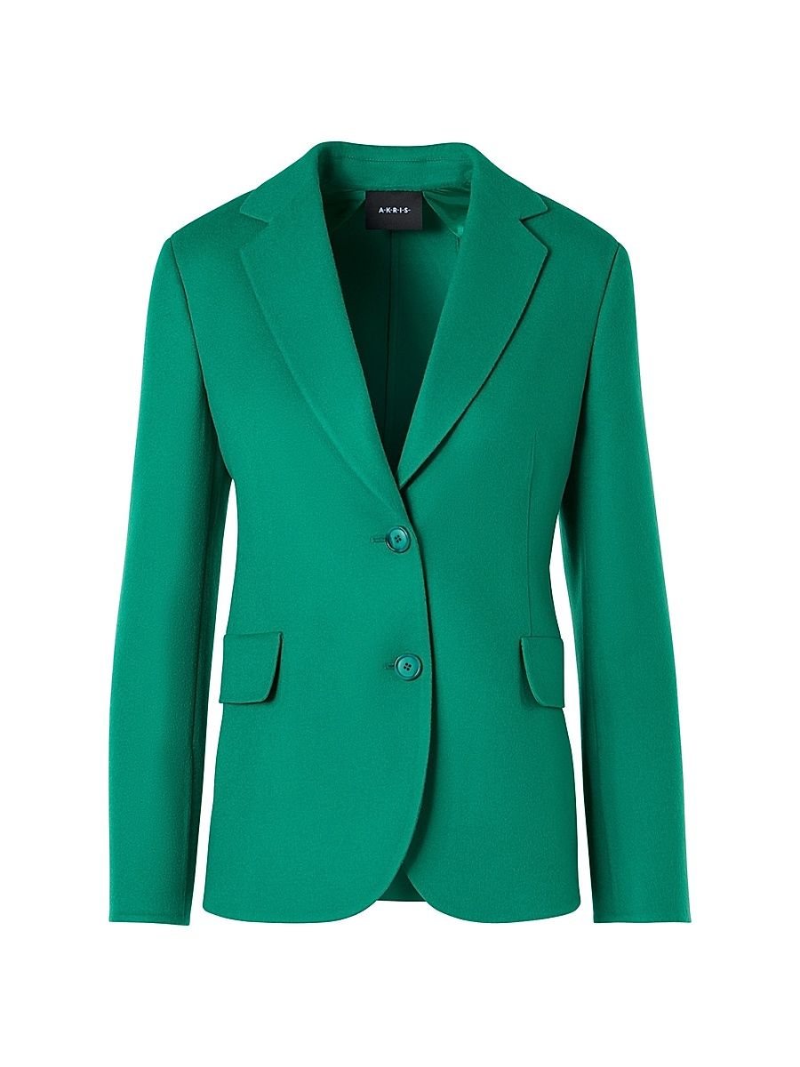 Women's Daigon Cashmere Blazer - Tourmaline - Size 12