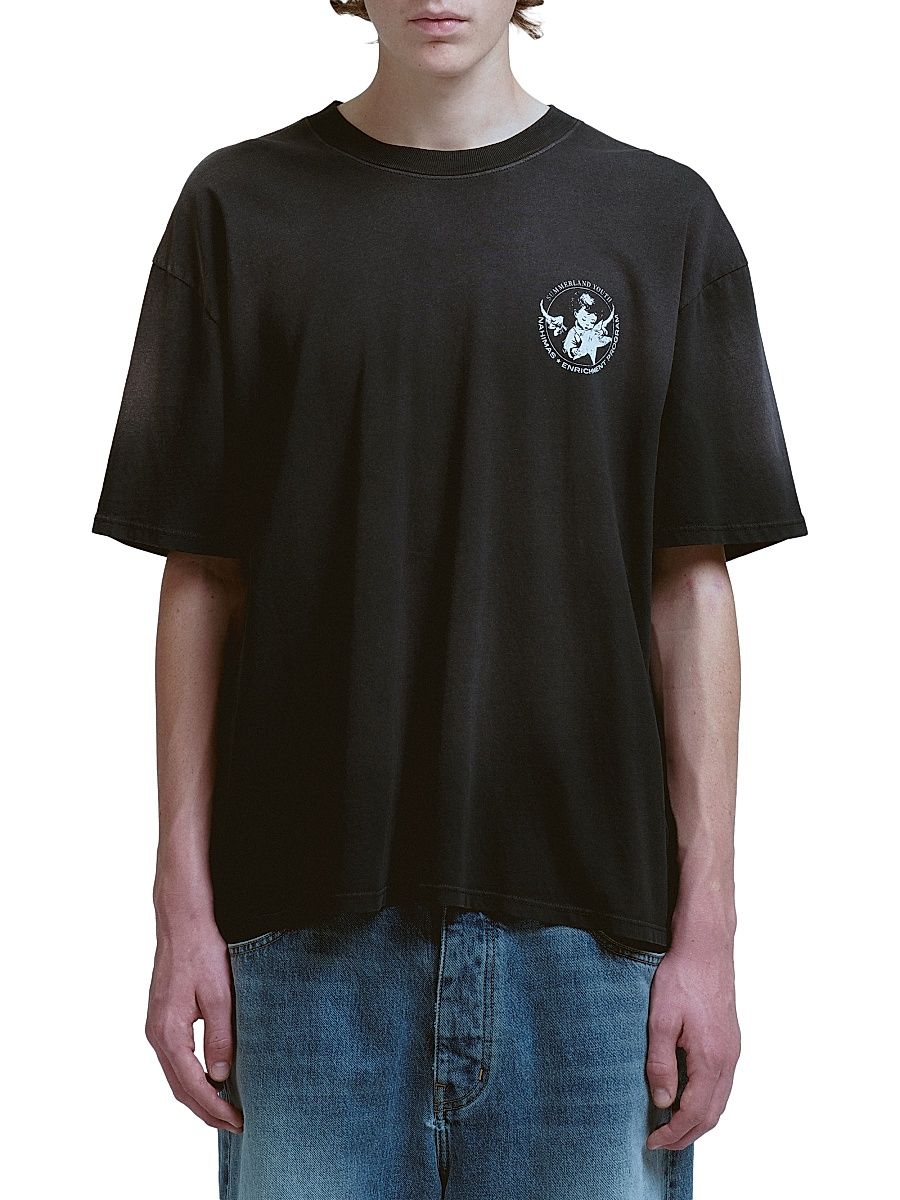 Men's Youth Enrichment Program Boxy T-Shirt - Aged Black - Size XXL