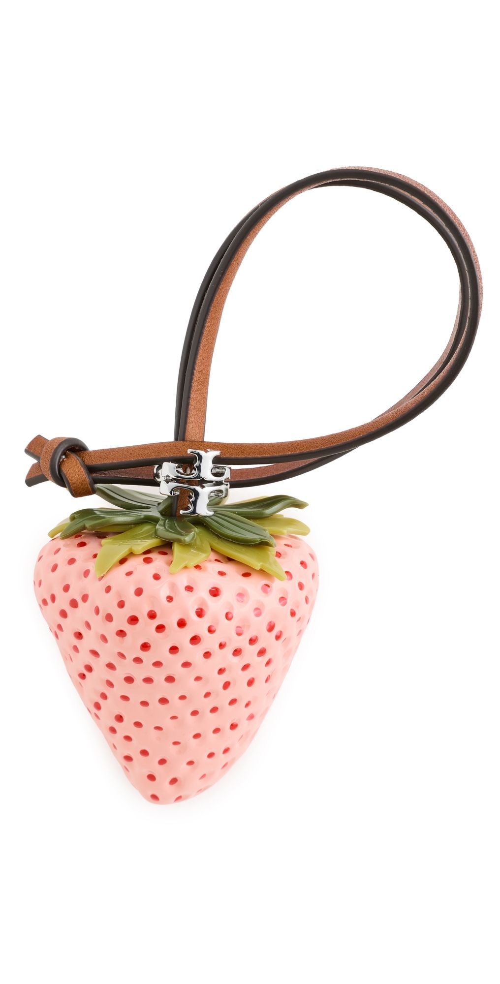 Tory Burch Strawberry Keychain Sweet Pink/Minium One Size