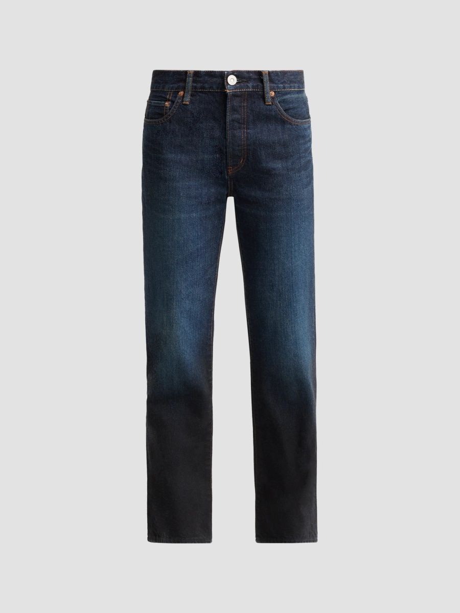 Moussy Vintage Women's Montague Straight-Leg Jeans - Dark Blue - Size 31