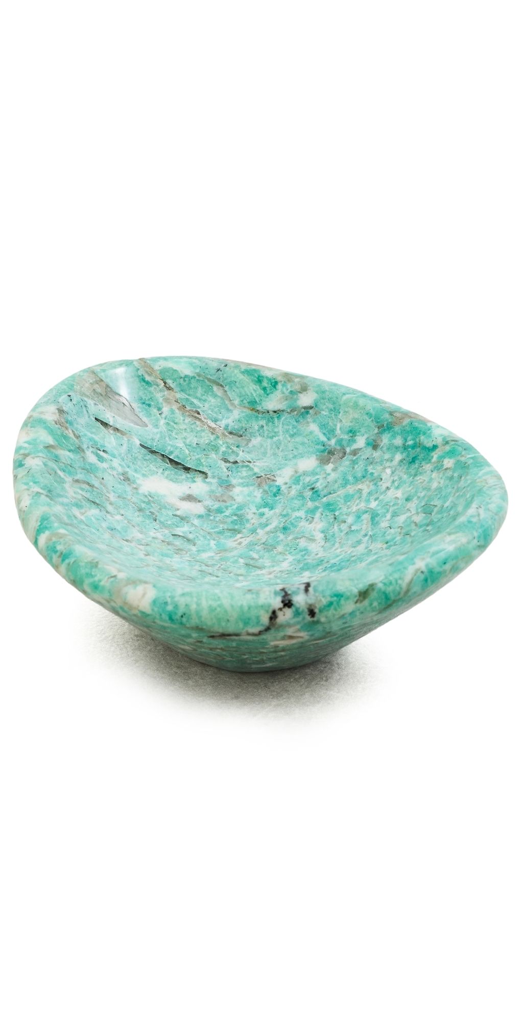 JIA JIA Amazonite Polished Dish Amazonite One Size