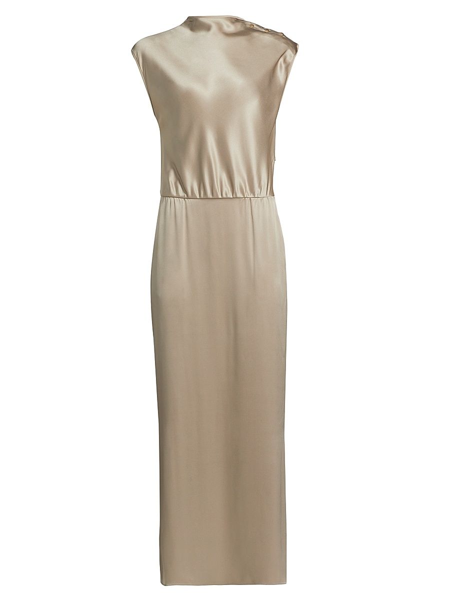 Women's Double Silk Satin Dress - Savannah - Size 4