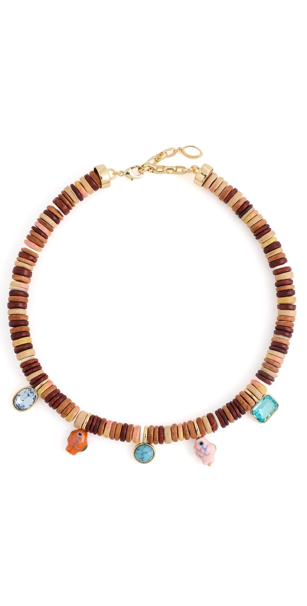 Mignonne Gavigan Norie Necklace Brown One Size