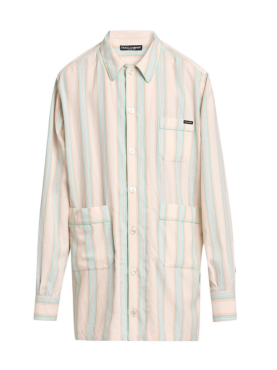 Men's Tela Striped Shirt - Rigato - Size 42