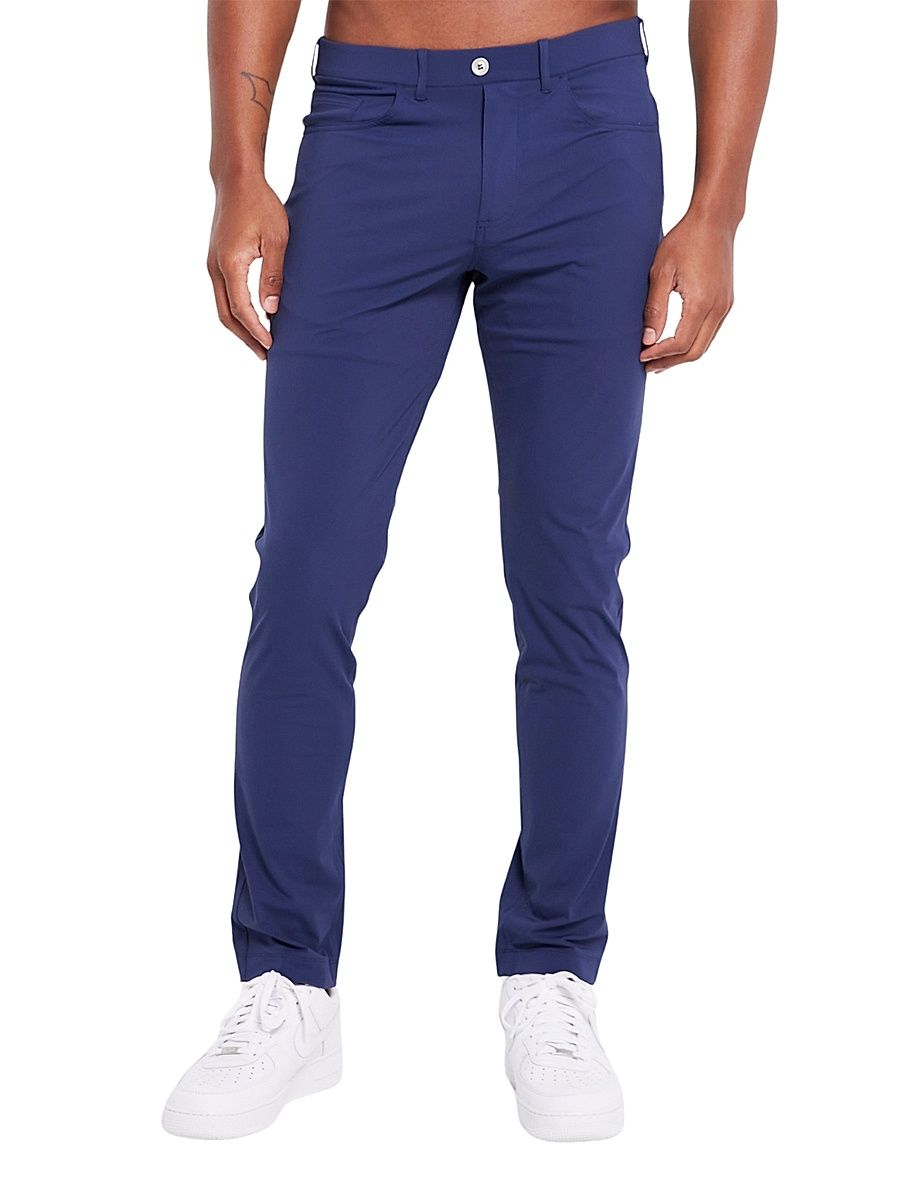Redvanly Men's Kent Pull-On Trousers - Navy - Size XL