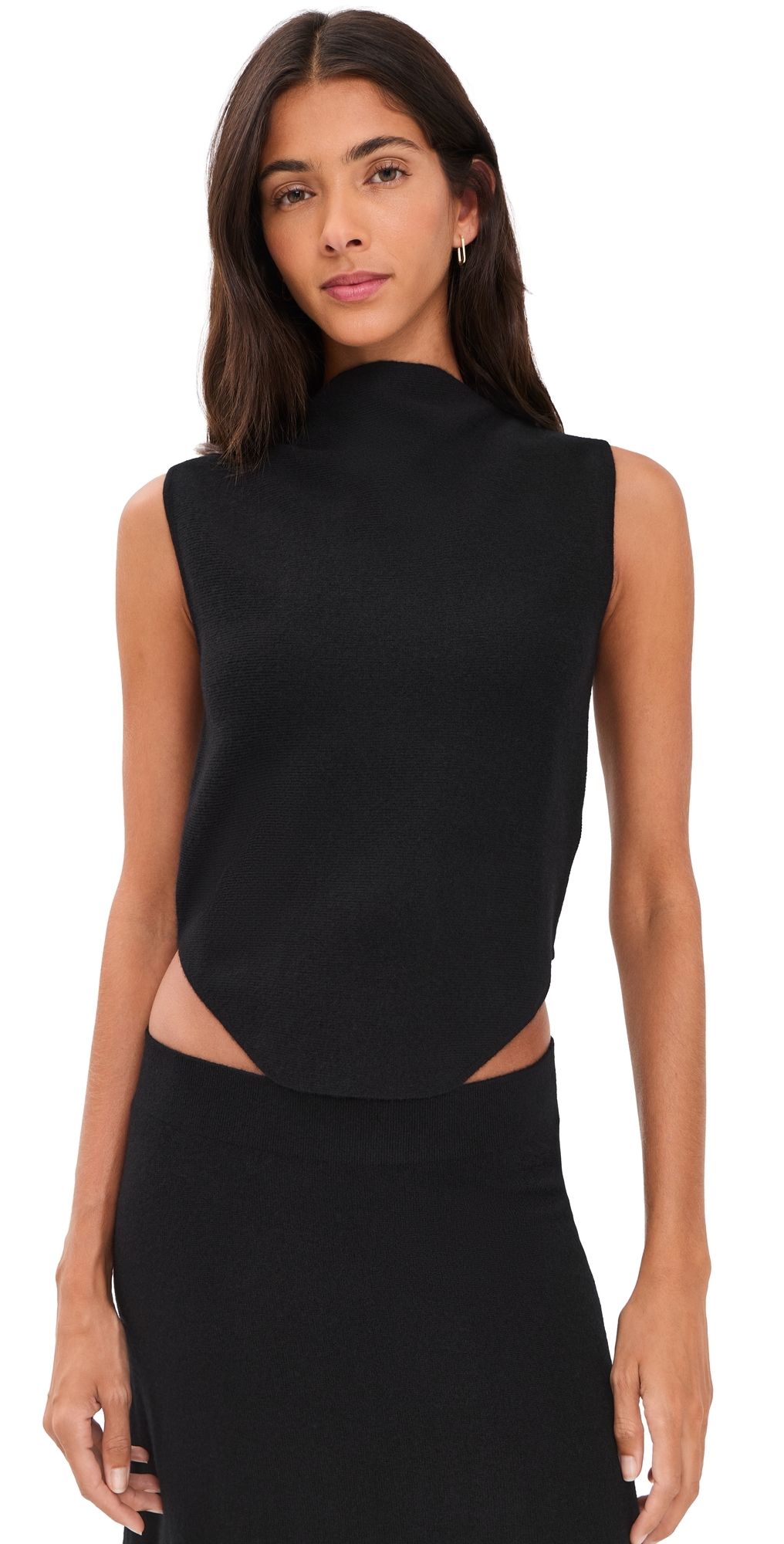 Cult Gaia Romma Top Black M