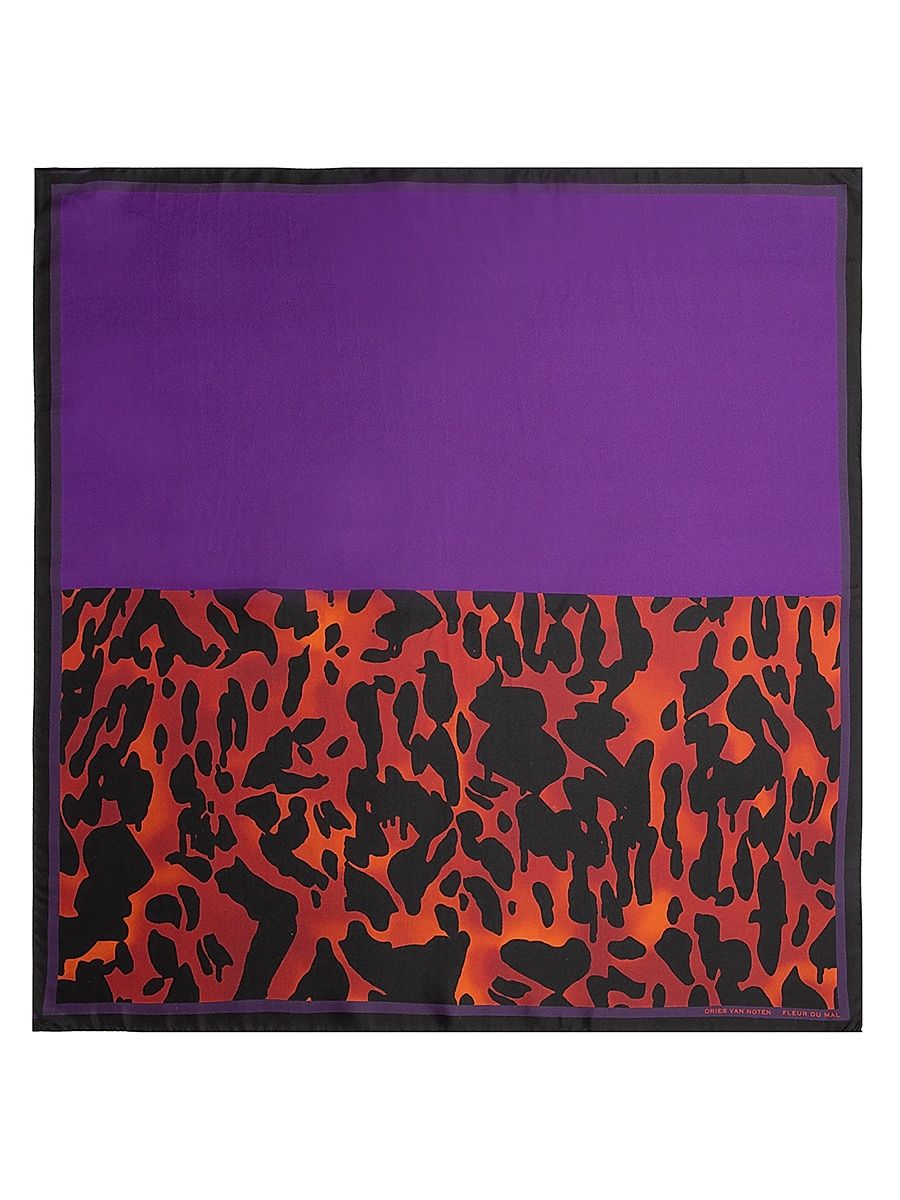 Women's Foulard Fleur Du Mal Silk Scarf