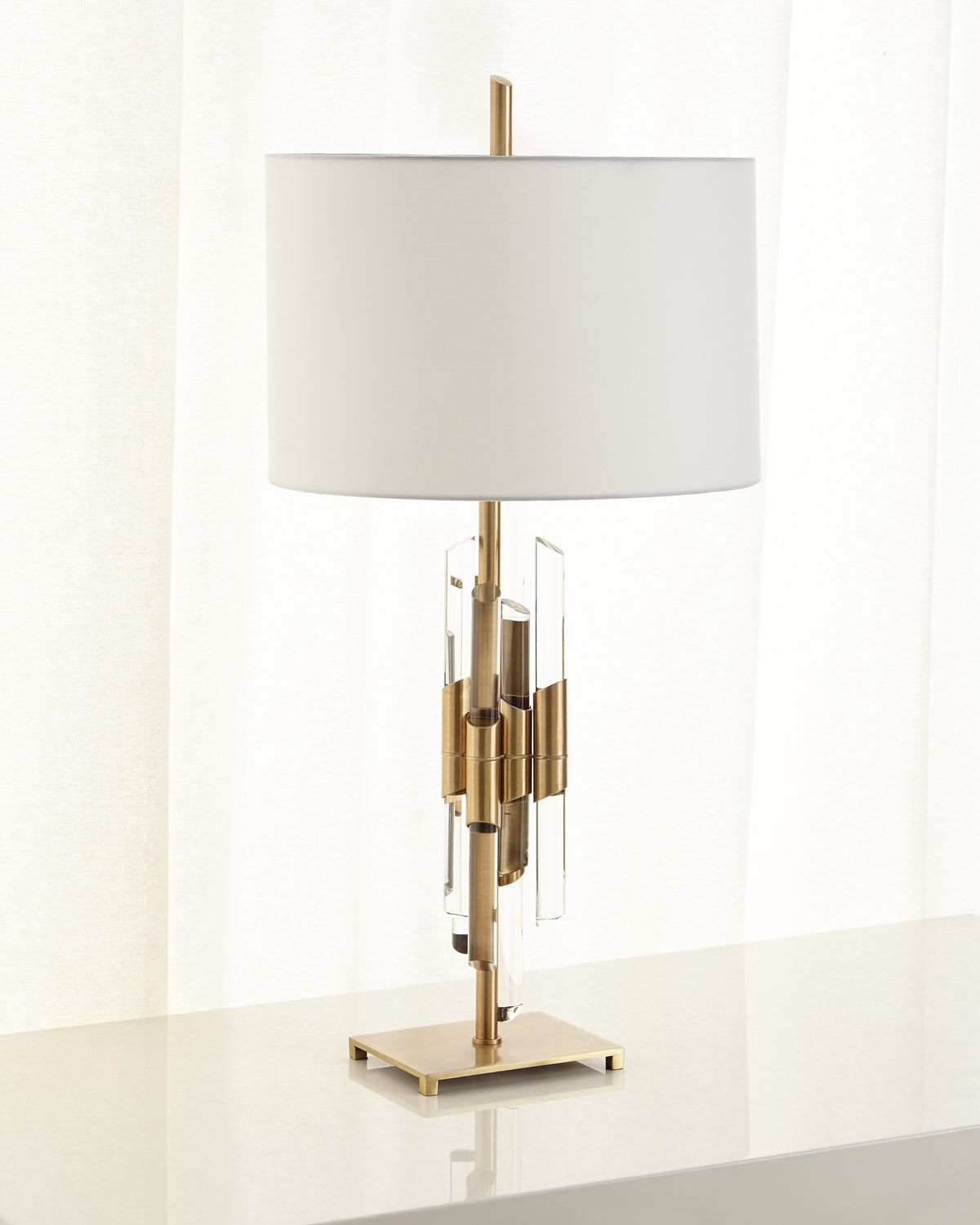 Lucite Lamp