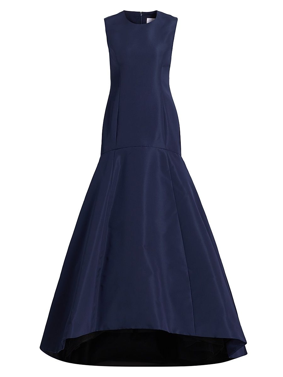 Women's Sleeveless Mermaid Gown - Midnight - Size 4