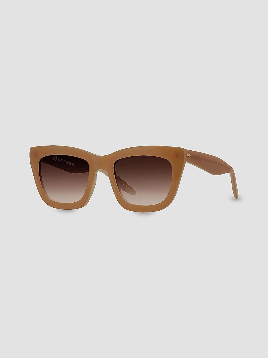 Barton Perreira Women's Kateri 52MM Cat-Eye Sunglasses - Camel Brown