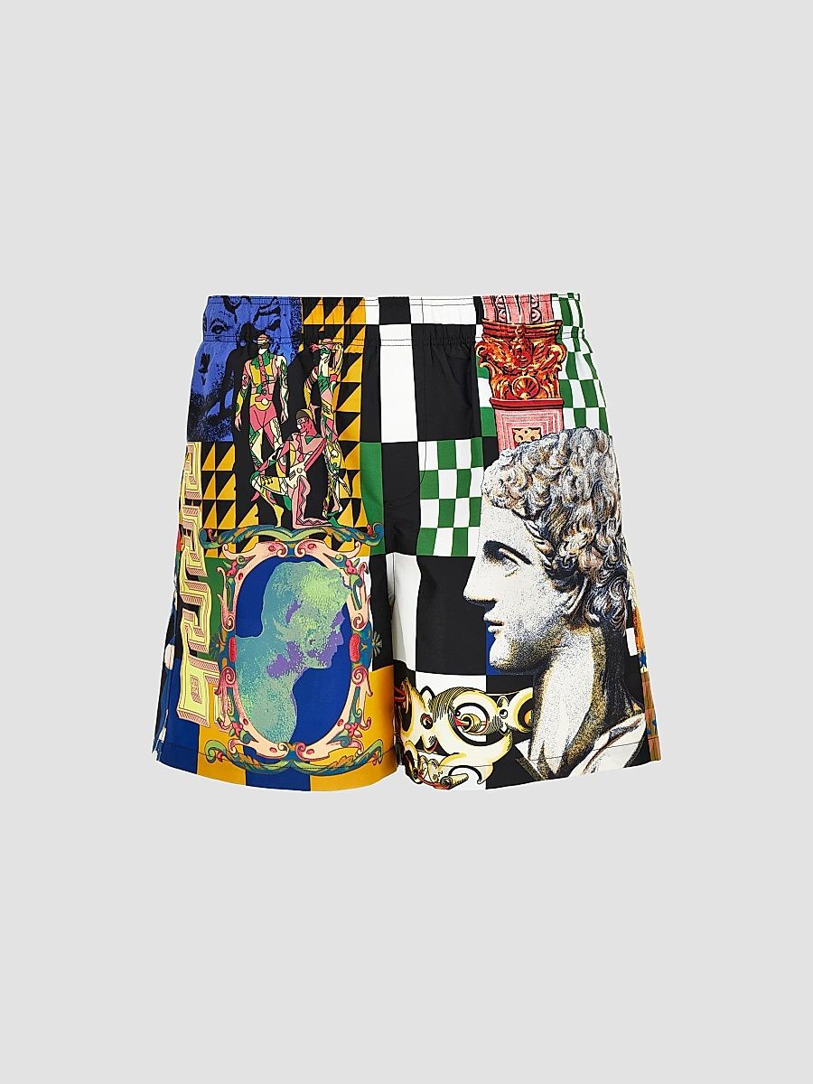 Men's Printed Swim Shorts - Size XXXL
