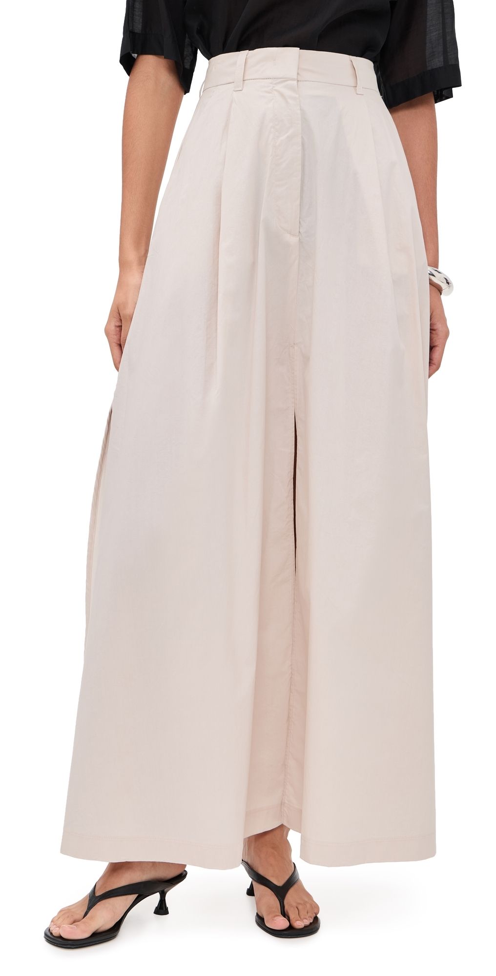 The Latest Daisy Popeline Skirt Sand 42