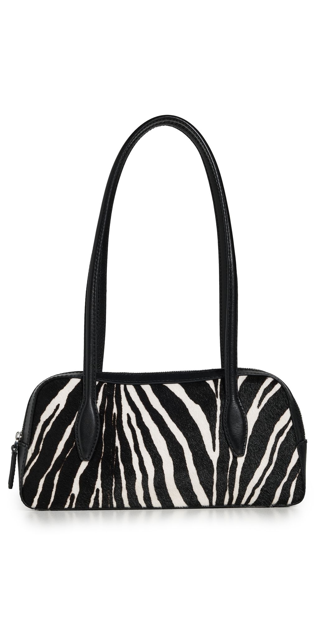 Madewell Mini Satchel Zebra Shoulder Bag True Black Multi One Size