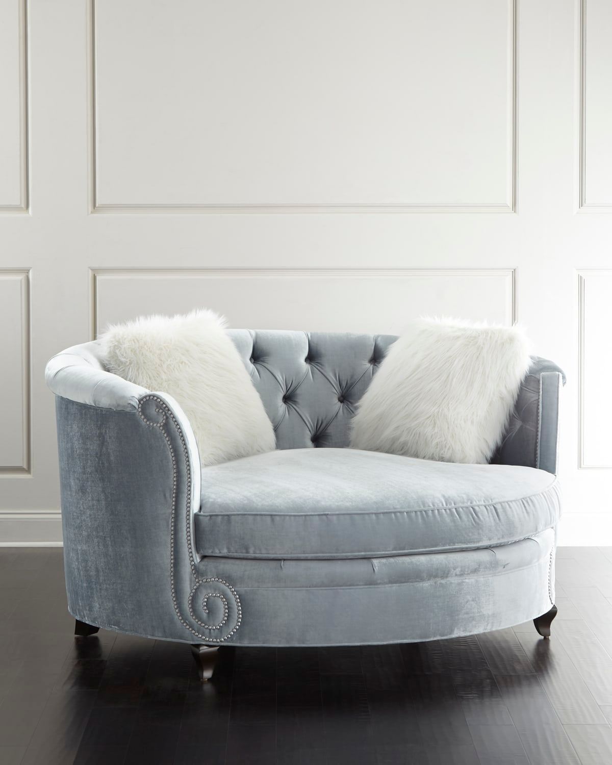 Harper Tufted Cuddle Chair