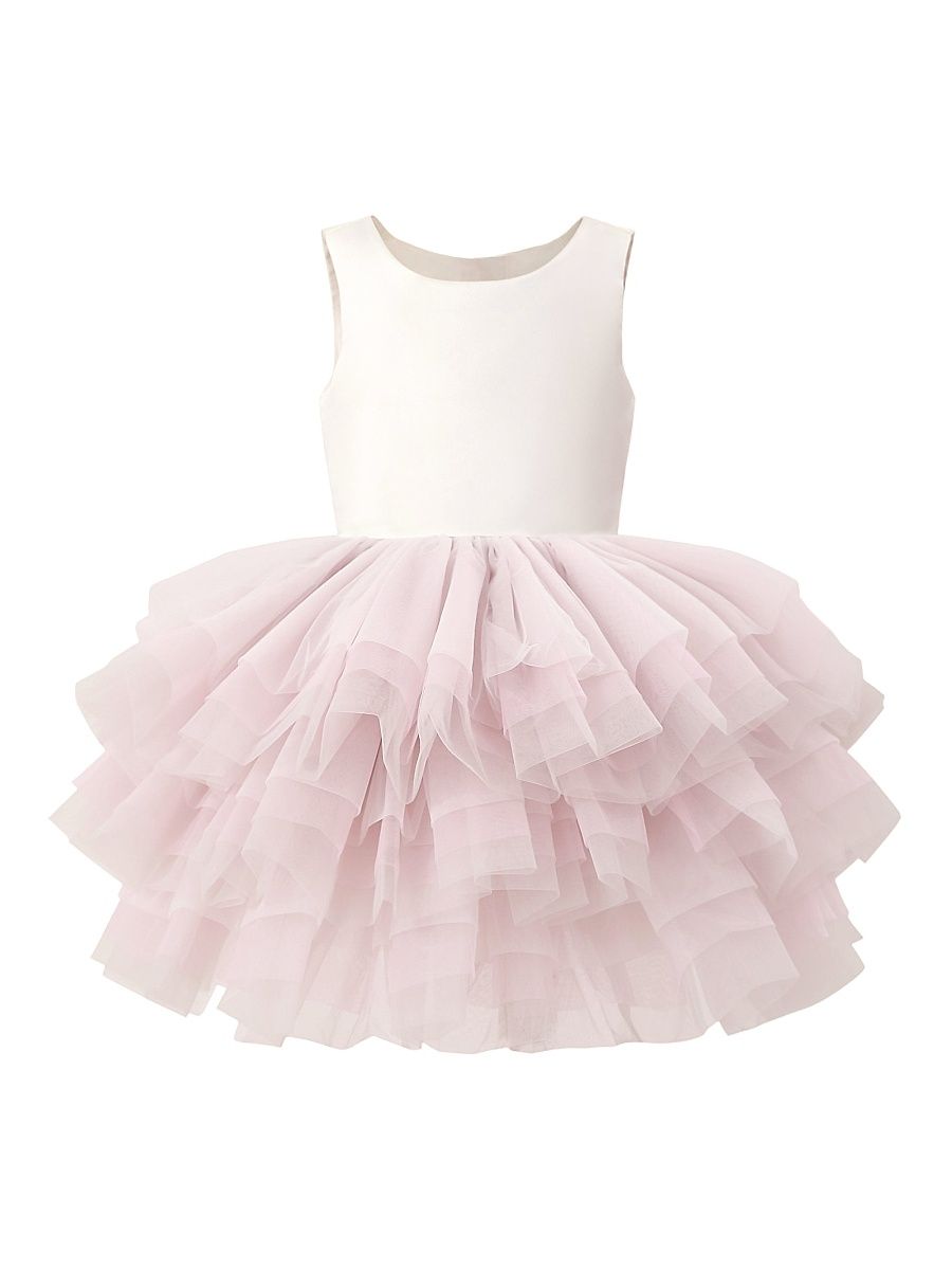 Little Girl's & Girl's Selene Dress - White - Size 10