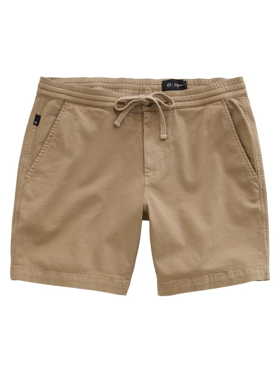 AG Jeans Men's Oliver Drawstring Shorts - Valley Tan - Size Large
