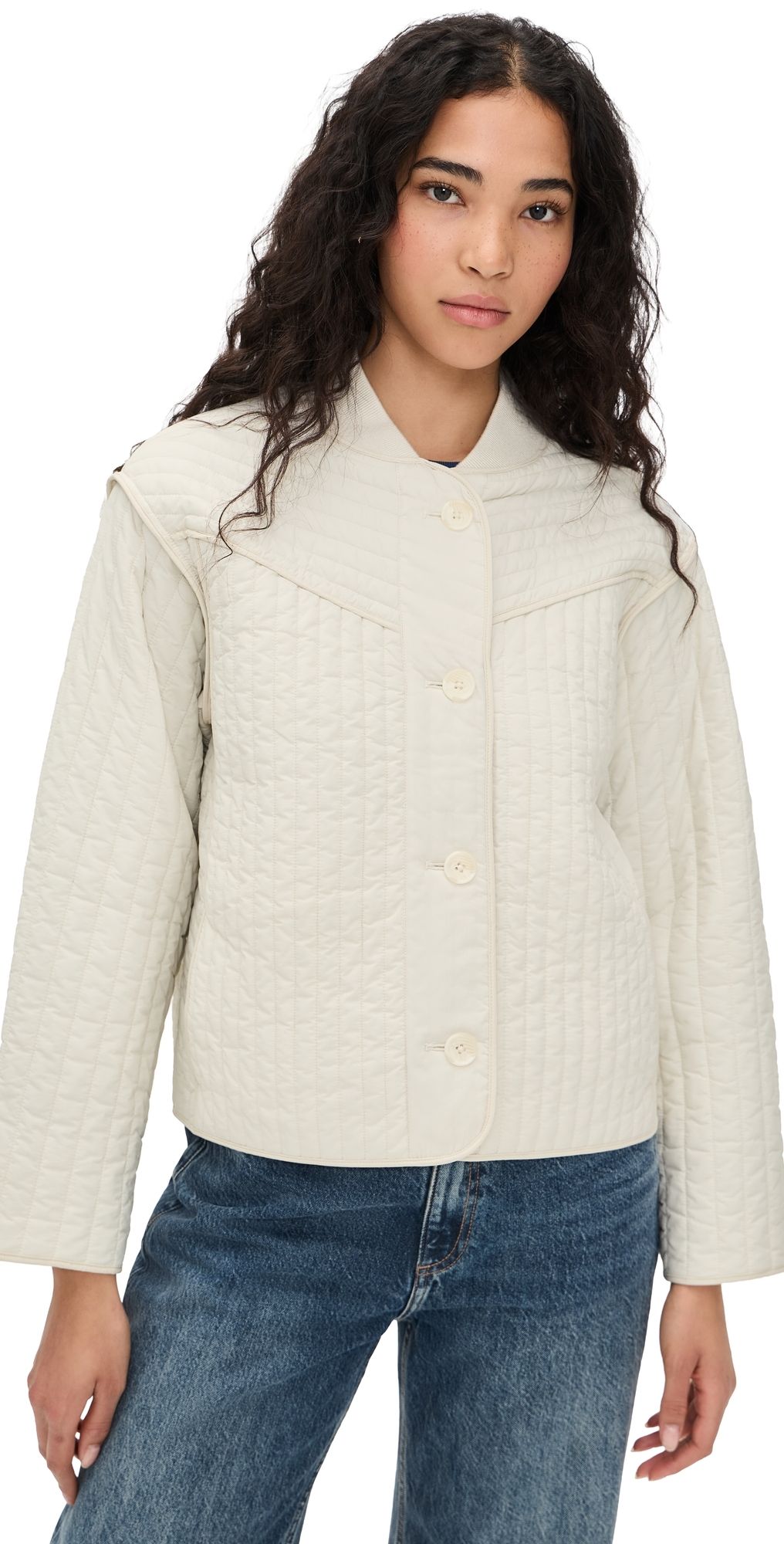 rag & bone Margot Quilted Jacket Pltan S