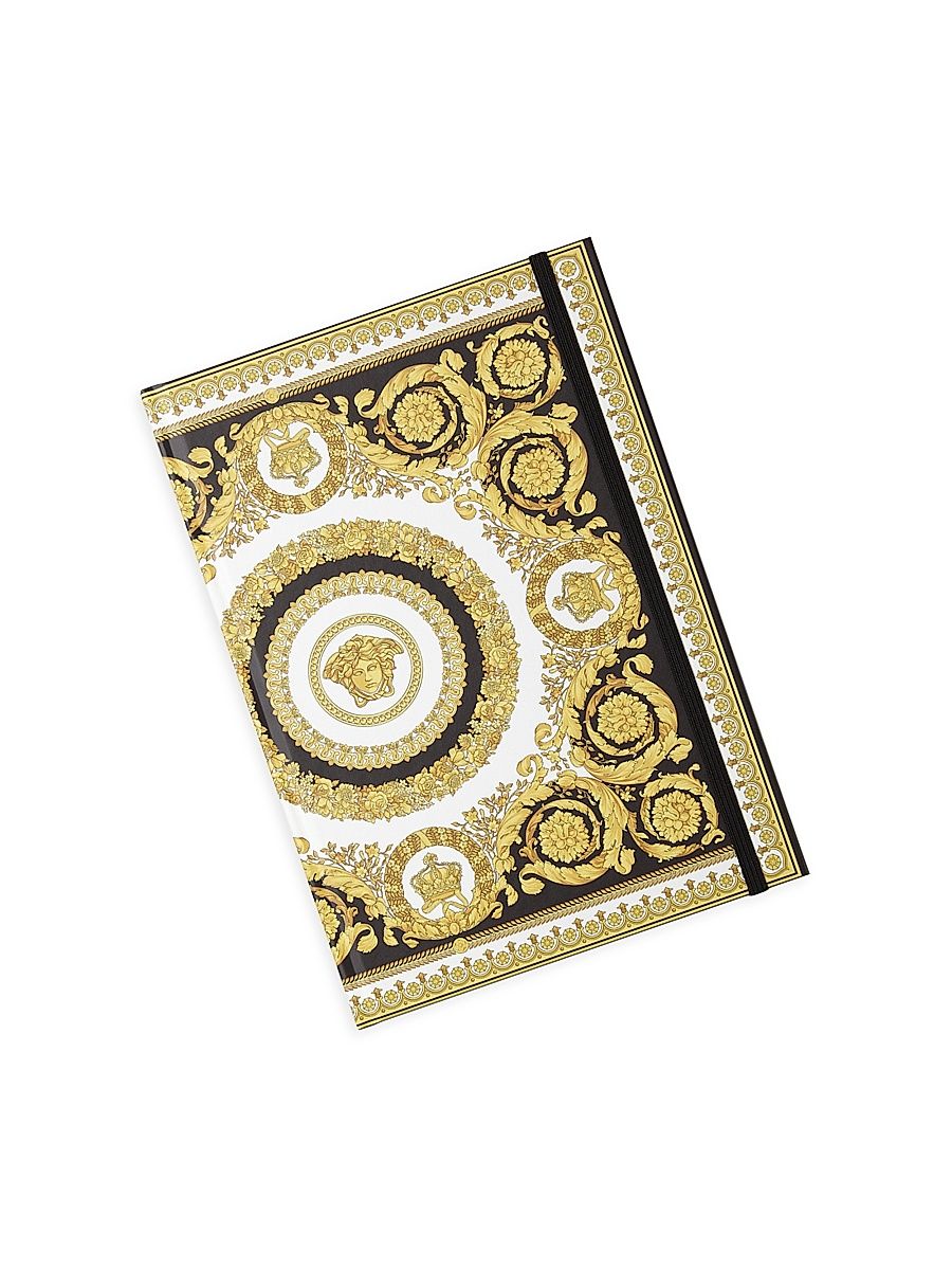 Crete de Fleur Notebook - Gold Black