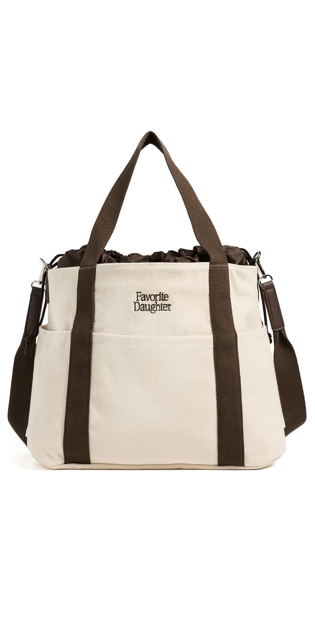 Favorite Daughter The Morgan Tote Natural/Brown One Size