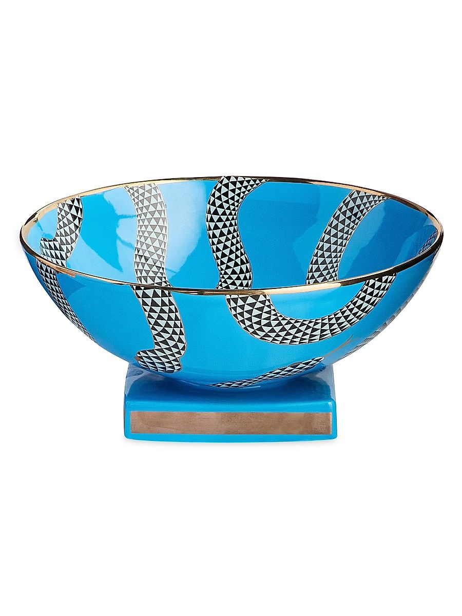 Eden Porcelain Bowl - Blue